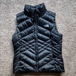 The North Face Black Quilted Vest